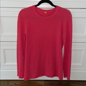 J. Crew Fuchsia Cashmere Sweater